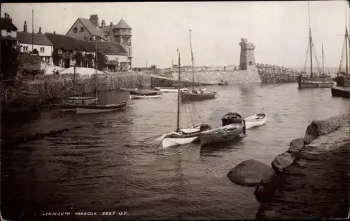 Ak Lynmouth Devon, Harbour