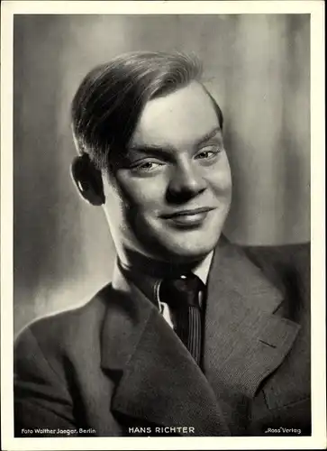 Foto Schauspieler Hans Richter