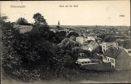 Ak Eberswalde im Kreis Barnim, Blick auf den Ort