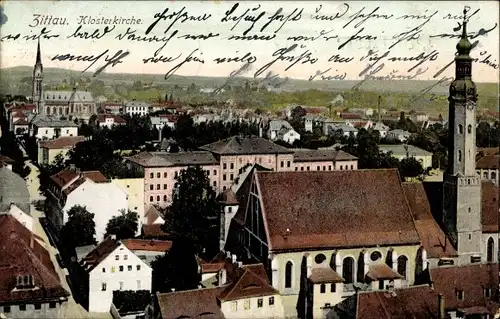 Ak Zittau in Sachsen, Klosterkirche