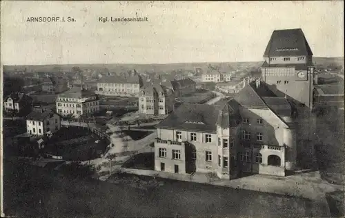 Ak Arnsdorf in Sachsen, Königliche Landesanstalt