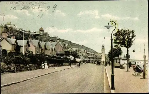 Ak Shanklin Isle of Wight England, Sea Front