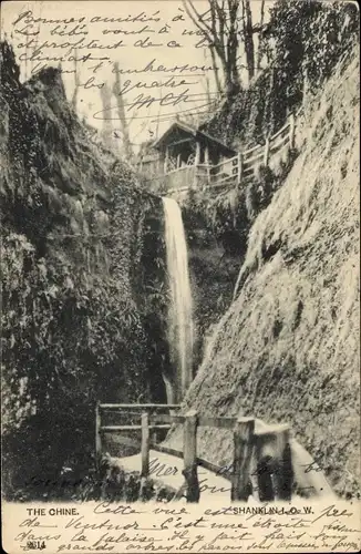 Ak Shanklin Isle of Wight England, Chine