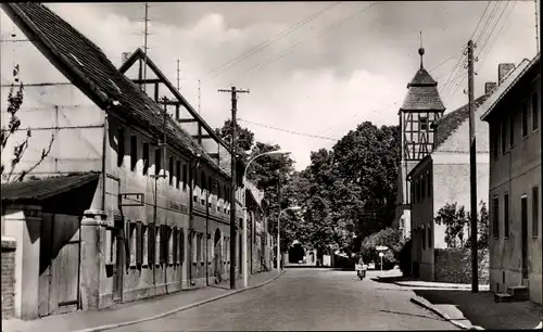 Ak Sonnewalde in der Niederlausitz, Schlossstraße