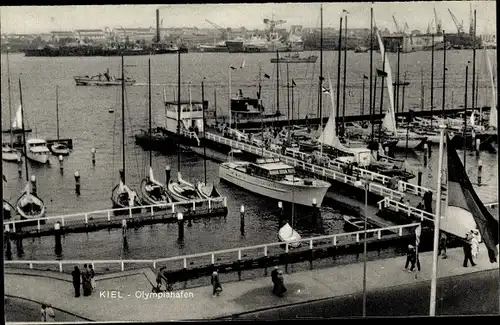 Ak Hansestadt Kiel, Olympiahafen