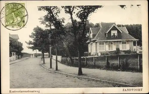 Ak Zandvoort Nordholland Niederlande, Kostverlorenstraatweg