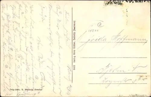 Ak Sebnitz Sächsische Schweiz, Stadtschule