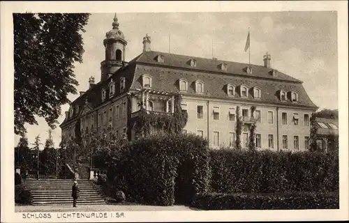 Ak Lichtenwalde Niederwiesa Sachsen, Schloss