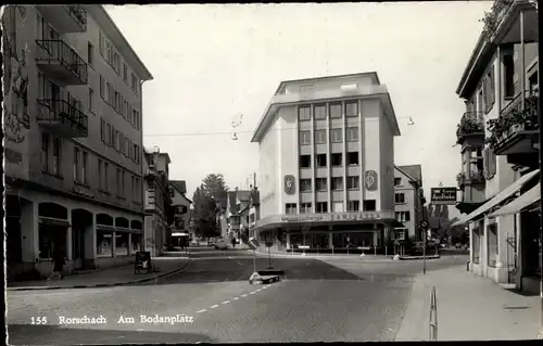 Ak Rorschach Kanton Sankt Gallen Schweiz, Bodanplatz