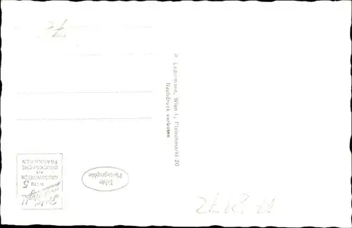 Ak Steiermark, Berg Scheichenspitze, Dachsteingasthaus Auto Endstation