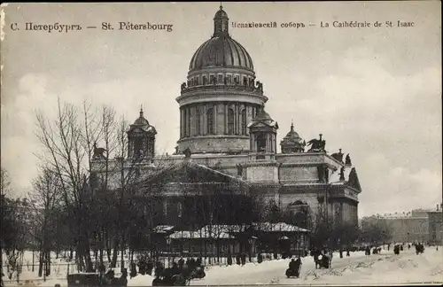 Ak Sankt Petersburg Russland, La Cathédrale de St. Isaac