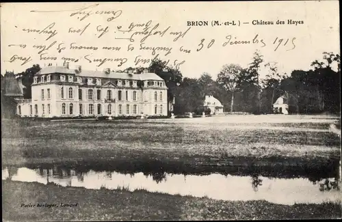 Ak Brion Maine-et-Loire, Chateau des Hayes