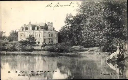 Ak Le Louroux-Béconnais Maine et Loire, Château de la Prevoterie