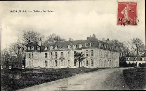 Ak Brion Maine-et-Loire, Chateau des Haies