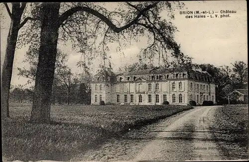 Ak Brion Maine-et-Loire, Chateau des Haies