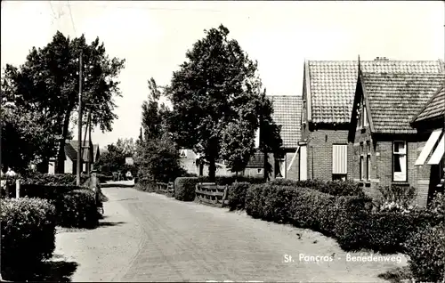 Ak Sint Pancras Nordholland Niederlande, Benedenweg