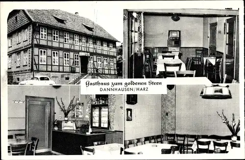 Ak Dannhausen Bad Gandersheim in Niedersachsen, Gasthaus zum goldenen Stern