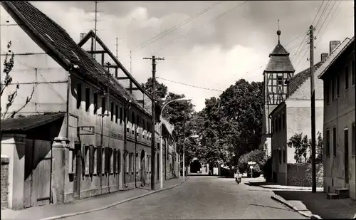 Ak Sonnewalde in der Niederlausitz, Schlossstraße