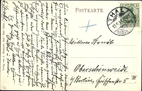 Ak Bad Thal Ruhla in Thüringen, Panorama