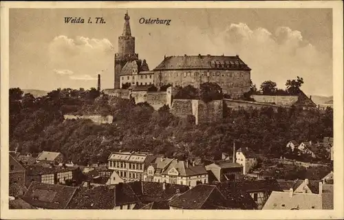 Ak Weida in Thüringen, Osterburg