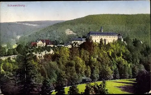 Ak Schwarzburg in Thüringen, Schloss