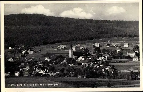 Ak Fichtelberg im Fichtelgebirge Oberfranken, Panorama