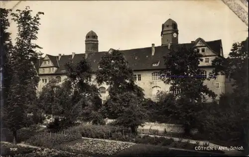 Ak Köthen in Anhalt, Schloss