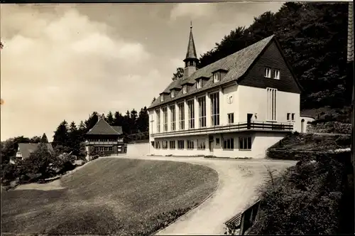 Ak Bad Harzburg am Harz, Bugenhagen Kapelle, Mutterhaus, Pfarrhaus