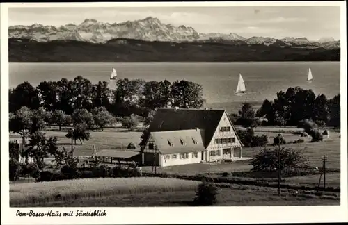 Ak Friedrichshafen am Bodensee, Don Bosco Haus, Säntisblick