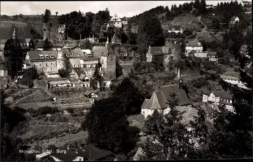 Ak Monschau Montjoie in der Eifel, Burg