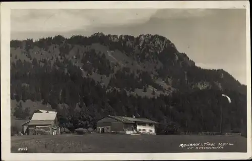 Ak Rehbach in Tirol, Blick auf den Ort