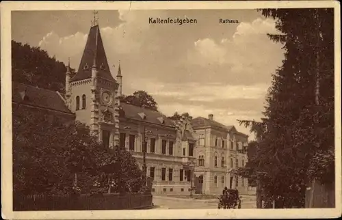 Ak Kaltenleutgeben in Niederösterreich, Rathaus