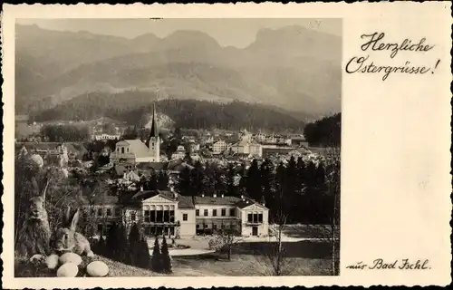 Ak Bad Ischl in Oberösterreich, Panorama, Kaiservilla