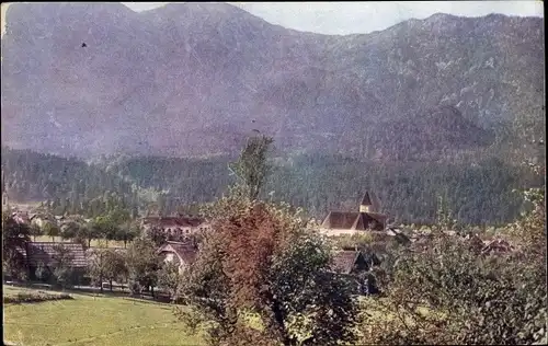 Ak Bad Goisern am Hallstättersee Oberösterreich, Blick auf den Ort