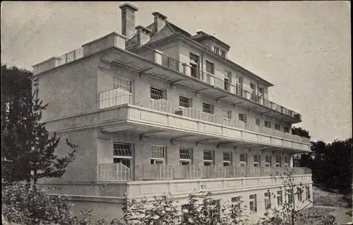 Ak Grimmenstein Niederösterreich, Heilanstalt der Pensionsanstalt für Angestellte, Großer Pavillon