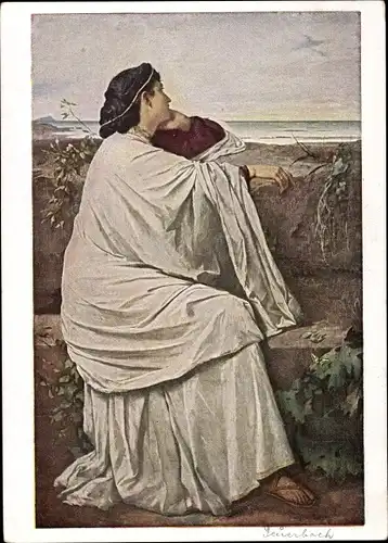 Künstler Ak Feuerbach, Anselm, Iphigenie