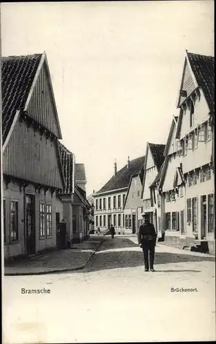 Ak Bramsche in Niedersachsen, Brückenort