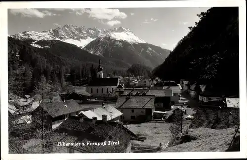 Ak Biberwier Tirol, Blick auf den Ort