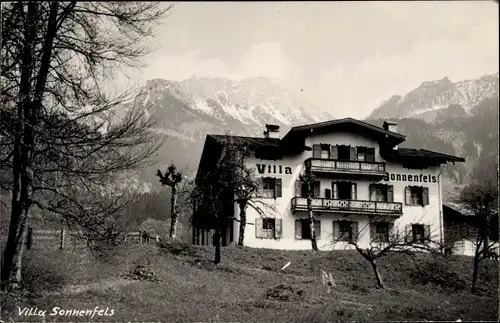 Foto Ak Österreich, Villa Sonnenfels, Gebirge