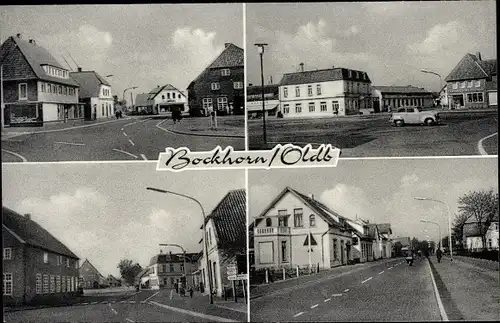 Ak Bockhorn in Oldenburg Friesland, Ortsansichten