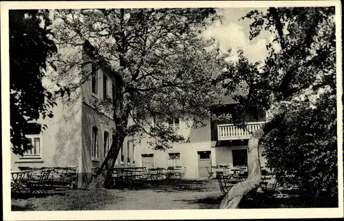 Ak Steinhaus Thiersheim im Fichtelgebirge, Waldgasthof H. Reihl