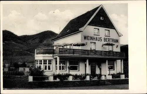 Ak Dernau an der Ahr, Hotel Weinhaus Bertram