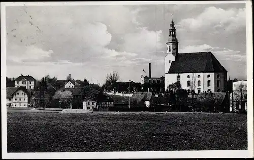 Ak Niederoderwitz Oderwitz in Sachsen, Kirche