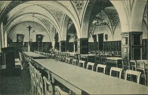 Ak Sießen Bad Saulgau in Oberschwaben, Institut Siessen, Speisesaal