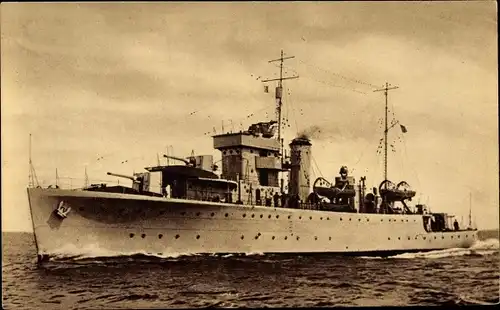 Ak Portugiesisches Kriegsschiff, Marinha de Guerra, Aviso Goncalves Zarco