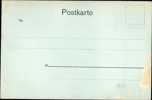 Mondschein Ak Landshut in Niederbayern, Neustadt