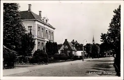 Ak Landsmeer Nordholland Niederlande, Dorpstraat