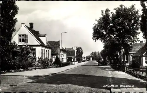 Ak Landsmeer Nordholland Niederlande, Dorpsstraat