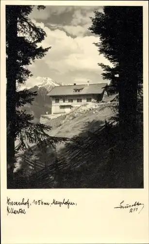 Ak Mayrhofen Zillertal Tirol, Berge, Kiesenhof