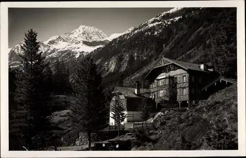 Ak Zillertal Tirol, Gasthof Breitlahner im Zemmgrund, Bes. W. Eder